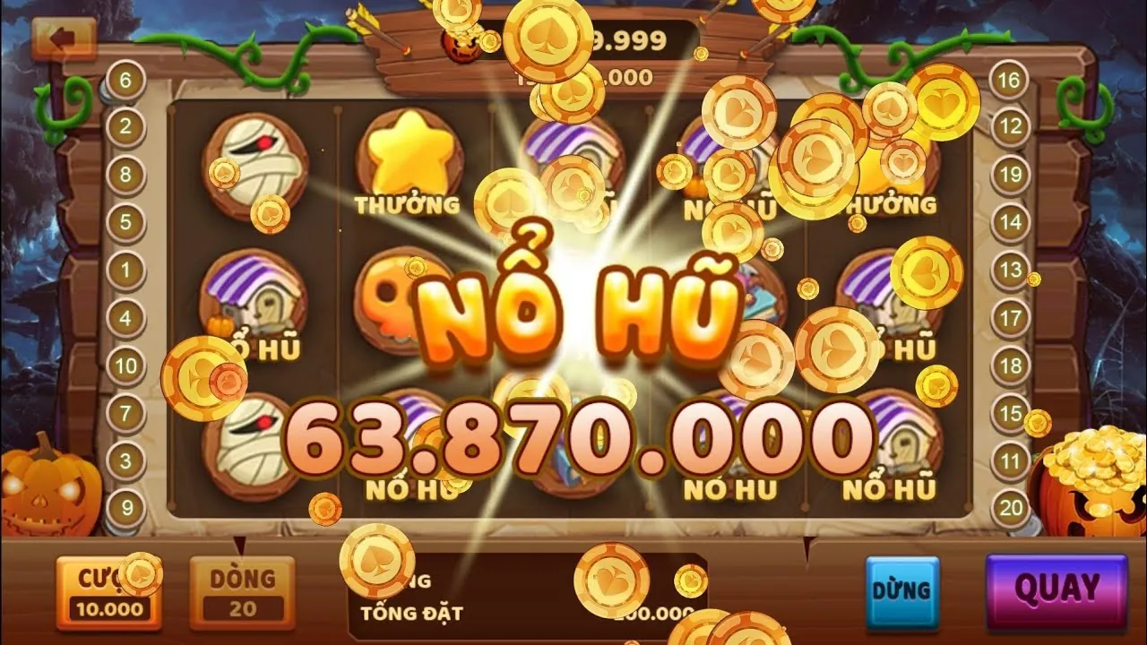 Vòng quay miễn phí và bonus